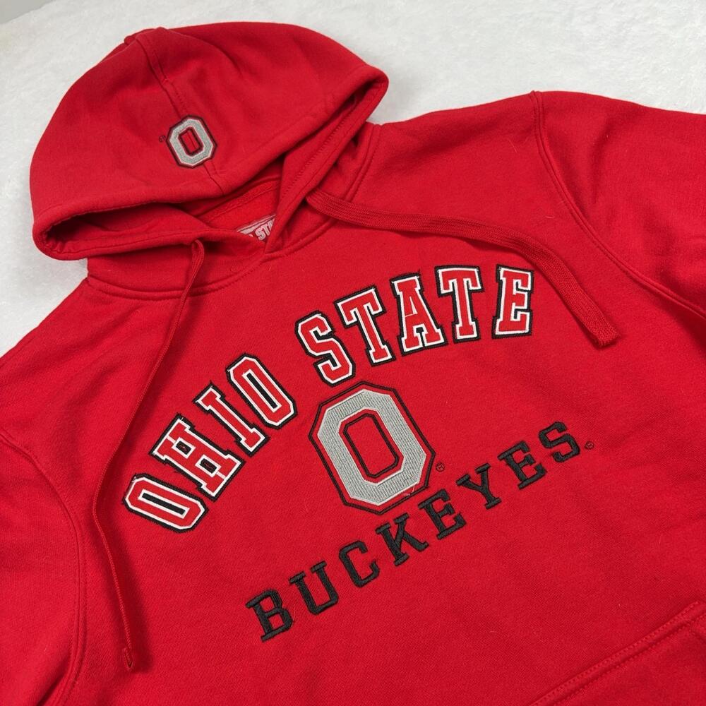 Ohio State Buckeyes Ohio State Authentic Apparel Sweatshirt Men M Red Football